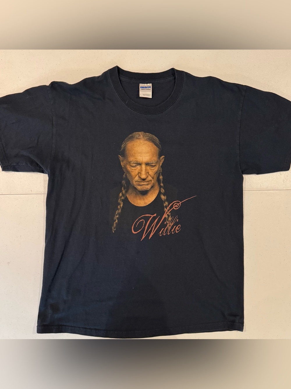 Willie Nelson Willie’s Place Carls Corner Texas t shirt size large